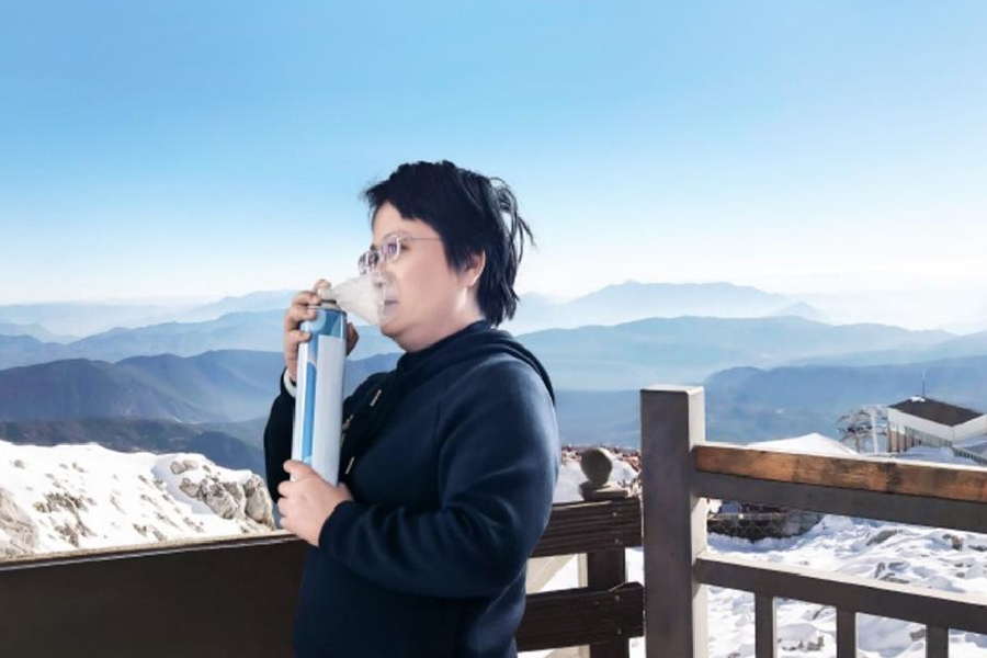 携帯型酸素呼吸器