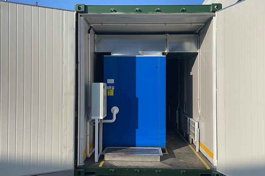 コンテナ型PSA型窒素発生装置