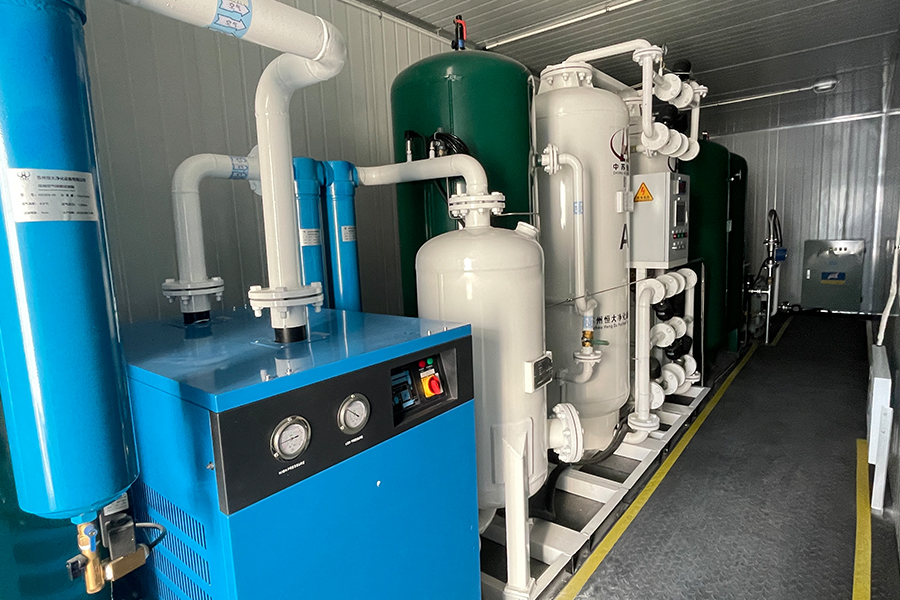 コンテナ型PSA型窒素発生装置