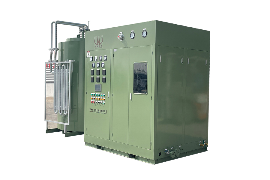 円形炉アンモニア分解水素製造装置