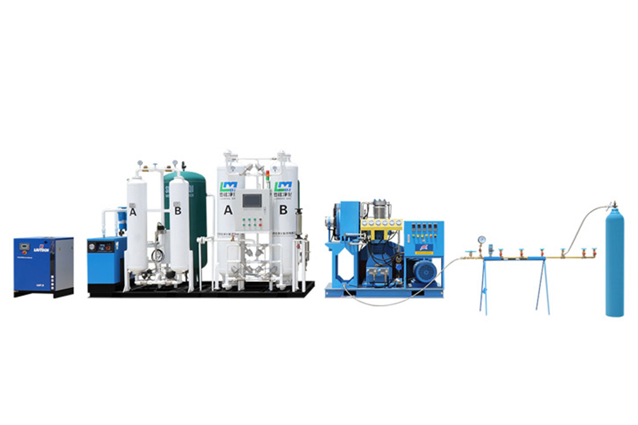 医療用オンサイト酸素充填システム