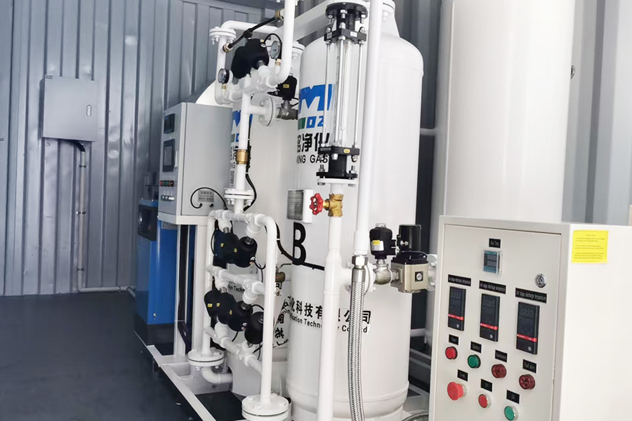 コンテナ型 10 立方メートル酸素発生器